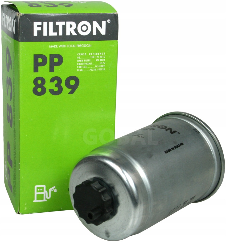 Купить Фильтр топлива filtron передняя правая 839