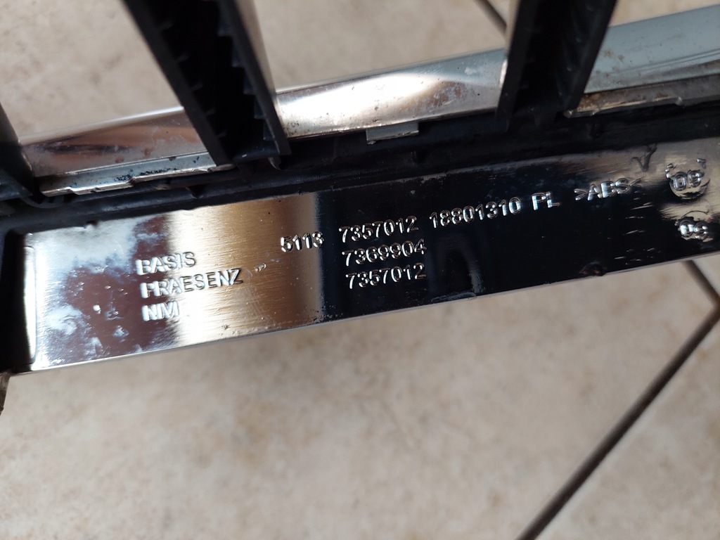 фото №14, Решётка радиатора --- решётки радиатора решетка - bmw 7 g11 g12 - камера