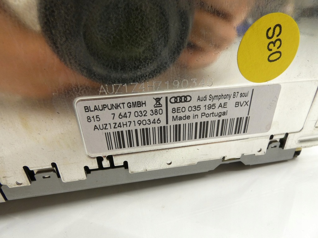 фото №6, Радіо радіопрогравач cd symphony audi a4 b7 2din 8e0035195ae