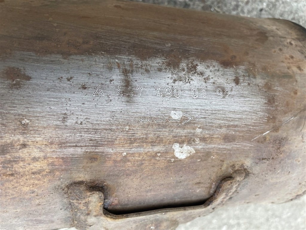 фото №7, Dpf fap каталізатор фільтр часток твердих 2.2 cdi 4x4 mercedes vito w 447