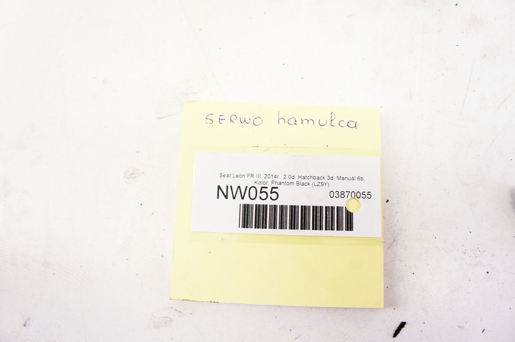 фото №8, Nw055 seat leon iii 2.0d усилитель тормозов тормоза 5q1614105bp