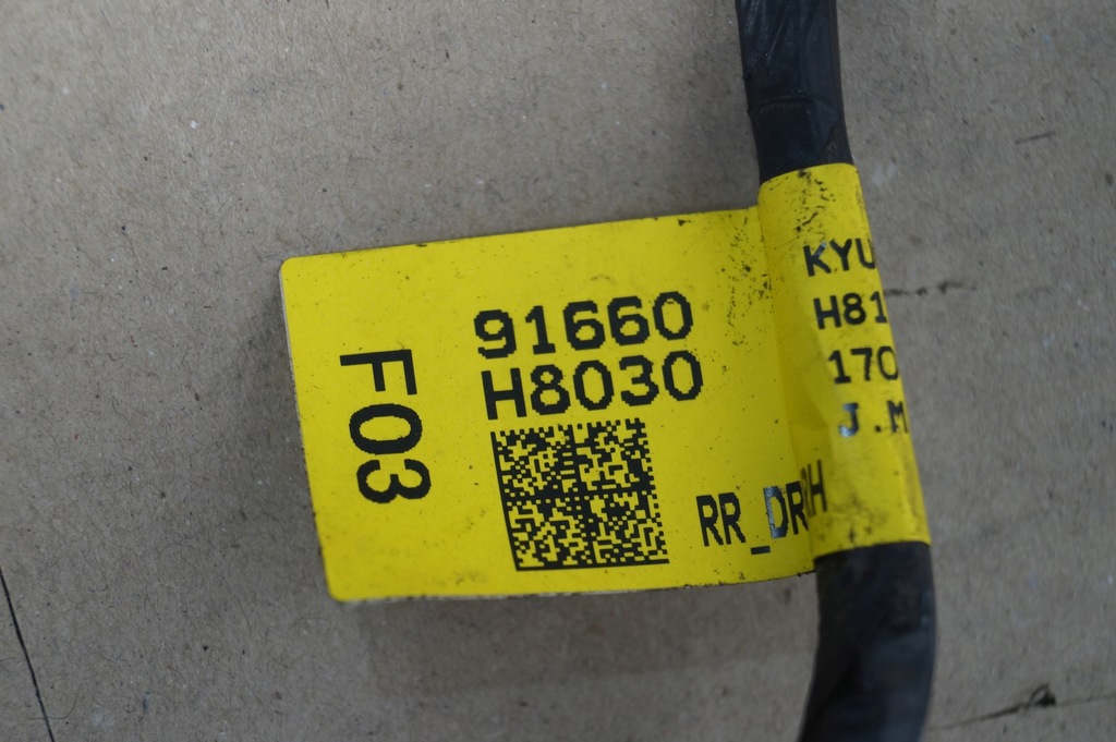 фото №7, Джгут двері правий задня kia stonic 17-20r 91660-h8030