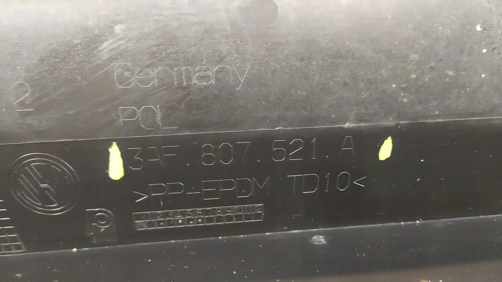 фото №10, Молдинг накладка спойлер задняя passat b7 + жгут