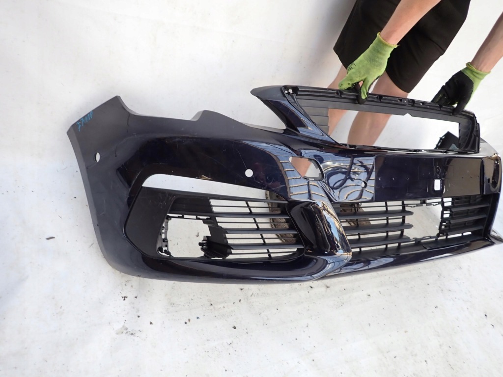 фото №3, Peugeot 308 ii 2 lift 17- бампер перед 6xpdc led