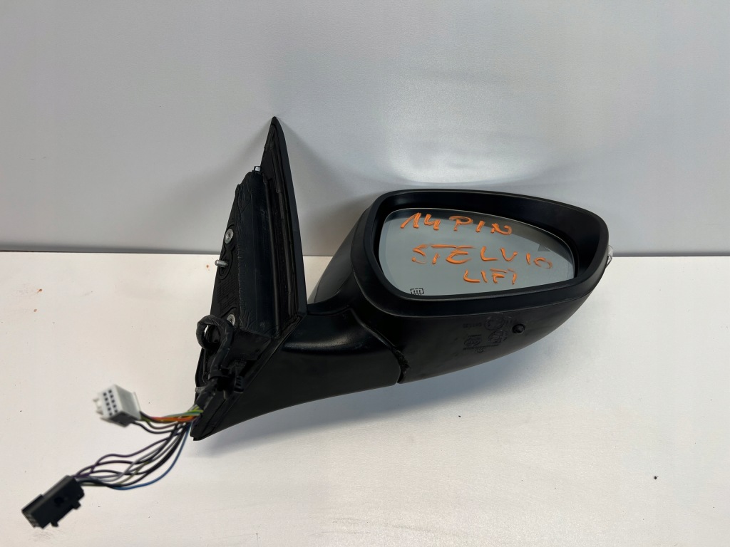 фото №1, Alfa stelvio дзеркало праве 14-pin