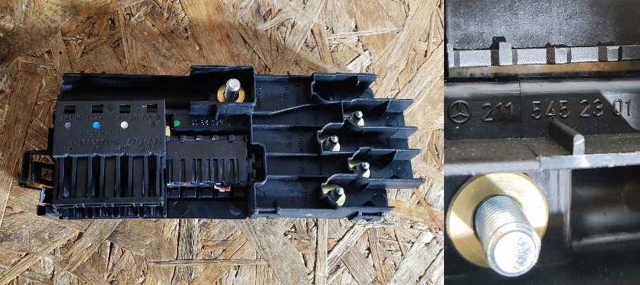 фото №1, Коробка предохранителей mercedes w211 2115452301