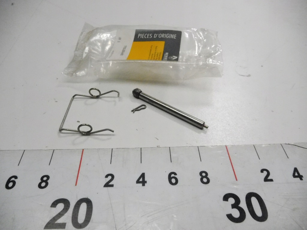 фото №6, Набір монтажний гальмівних колодок renault laguna 7701205495