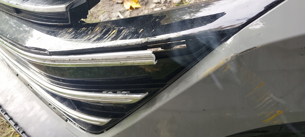 фото №13, Решётка радиатора решётка радиатора светодиоды vw arteon 3g8 lift 20-23rok 3g8853655j 3g8853651bl oryg