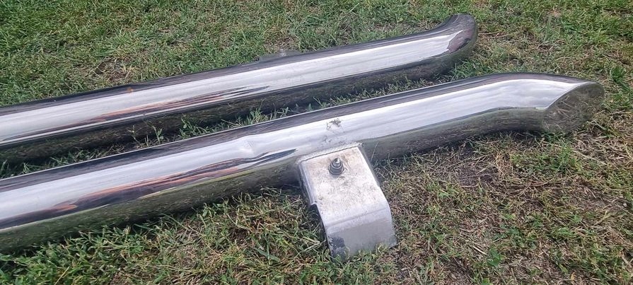 фото №10, Труби бічний хром поріг підніжка vw amarok