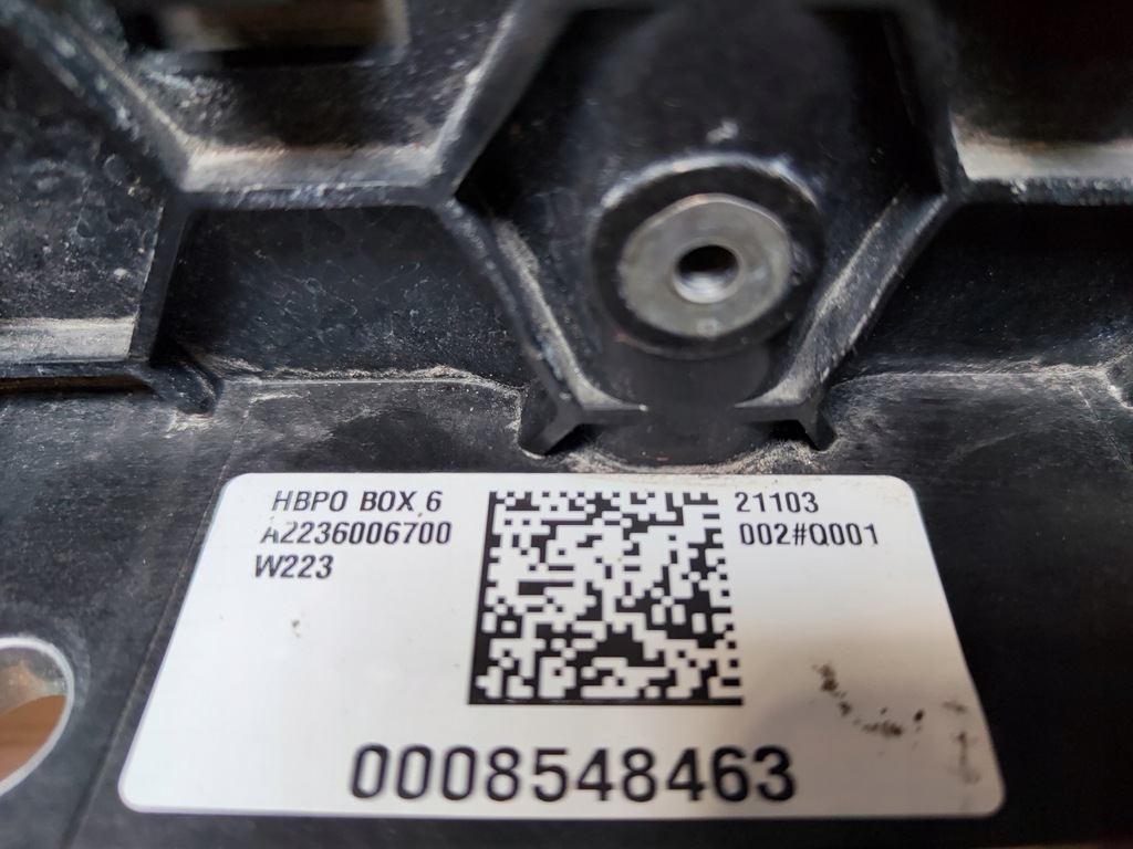 фото №6, Mercedes s klasa w223 повітропровід повітря шторка жалюзі впуск