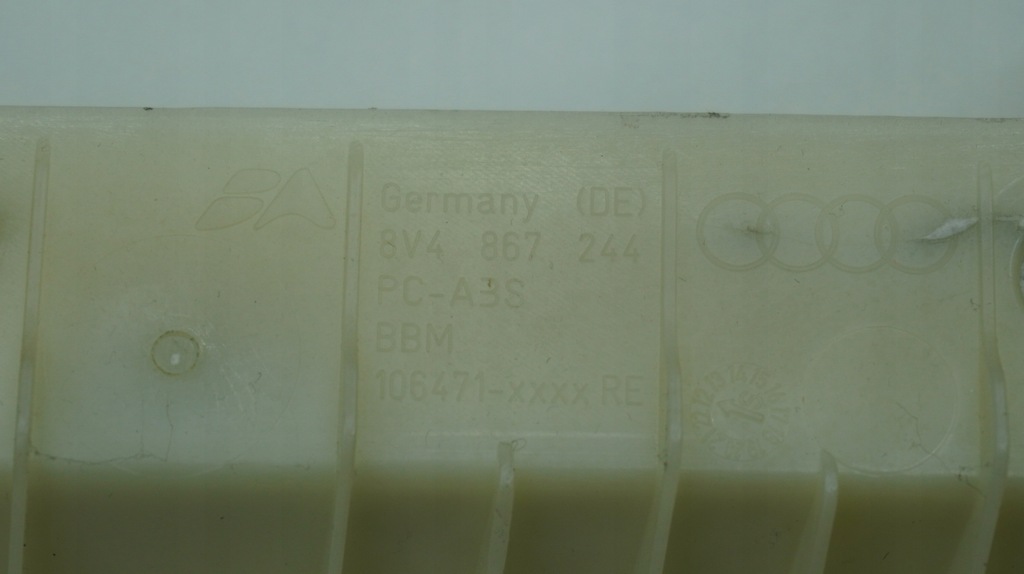 фото №7, Audi a3 8v sportback оббивка захист стійка права