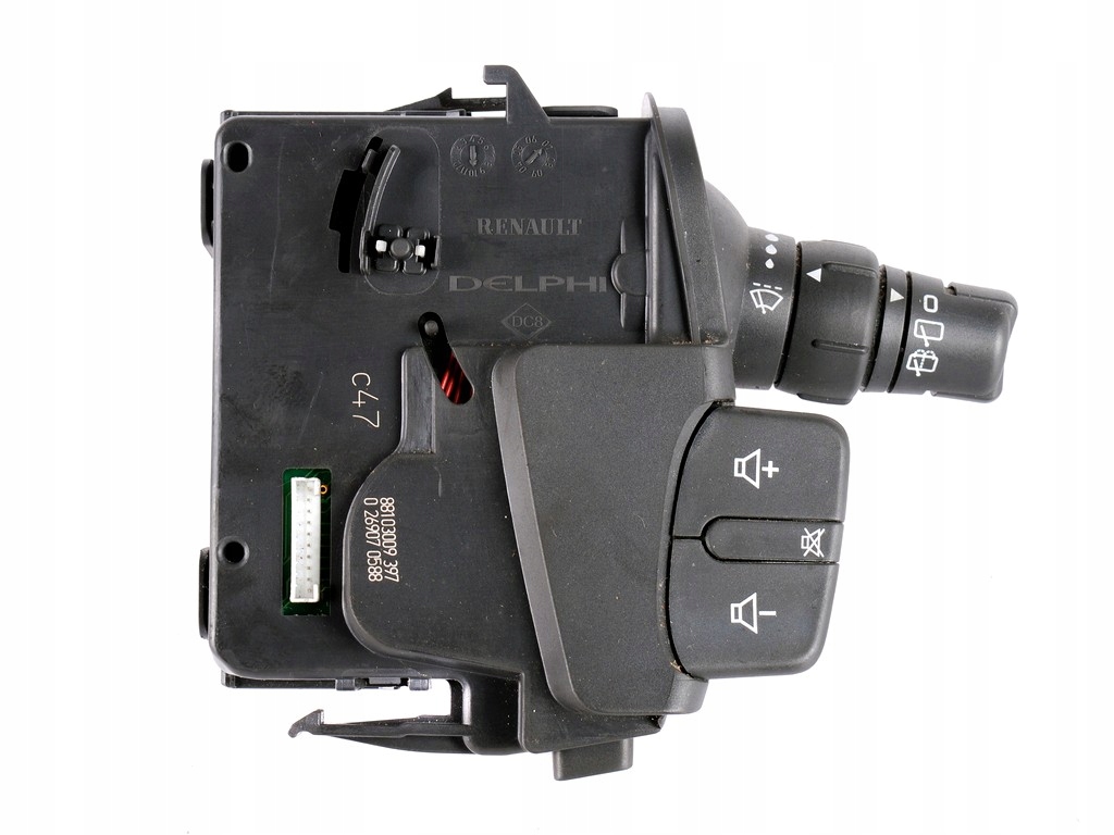 фото №1, Перемикач важіль двірник радіо renault clio iii modus kangoo ii