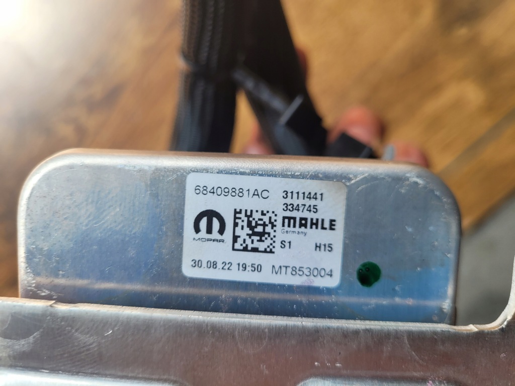 фото №5, Wrangler jl теплообменник тепла кондиционера 68409881ac