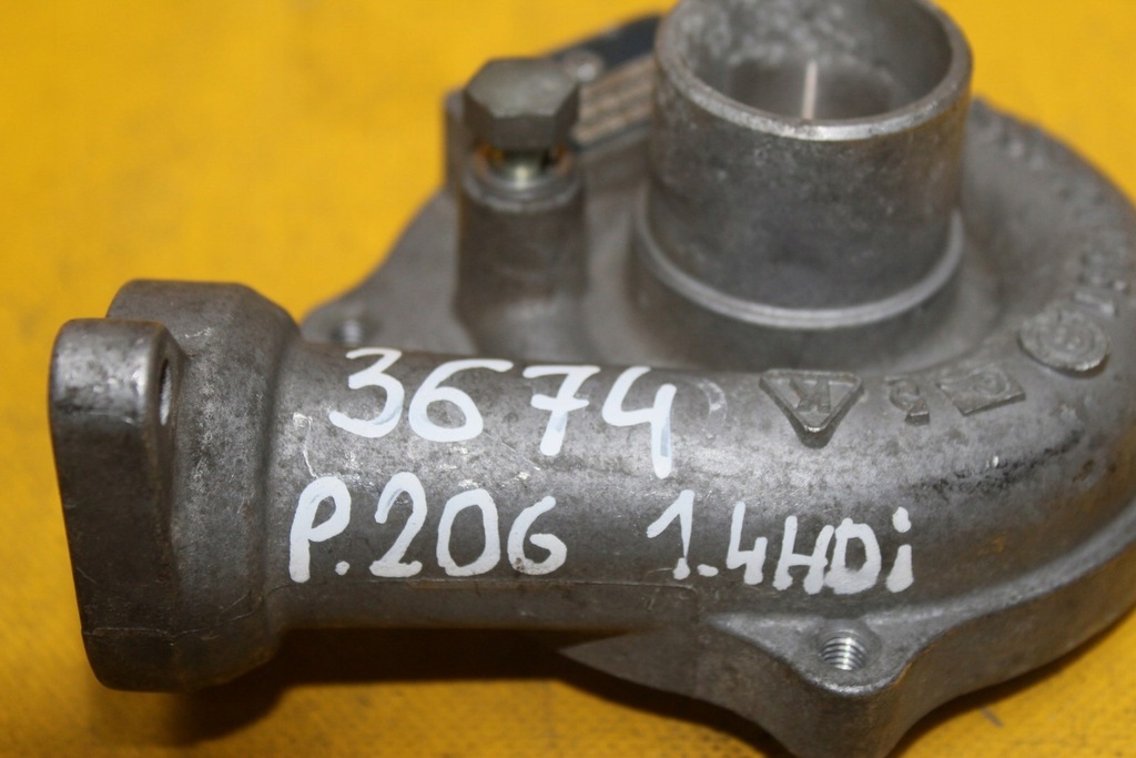 фото №8, Корпус турбіни peugeot 206 1.4 hdi 54359700009