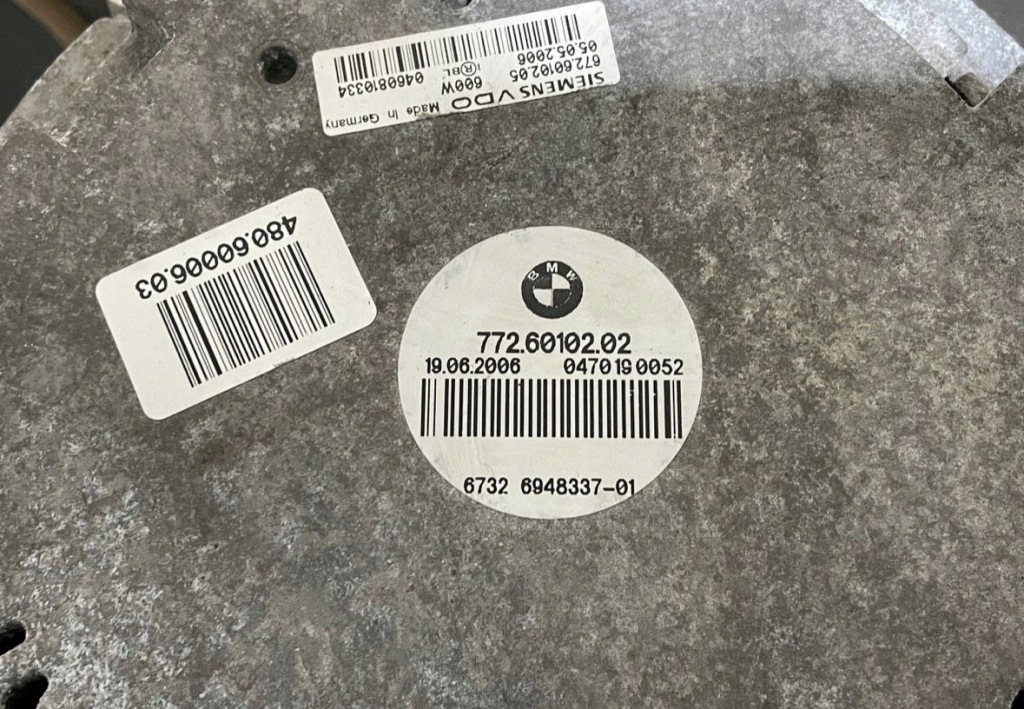 Купити Bmw 7 e65 lift 4.4 d вентилятор радіатора 6948337-01