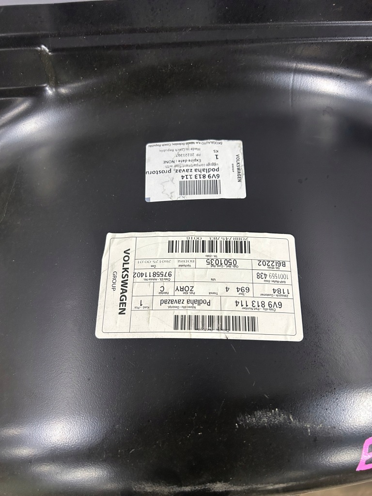 фото №6, Ниша колеса запасного поддон pas задняя skoda fabia iii kombi