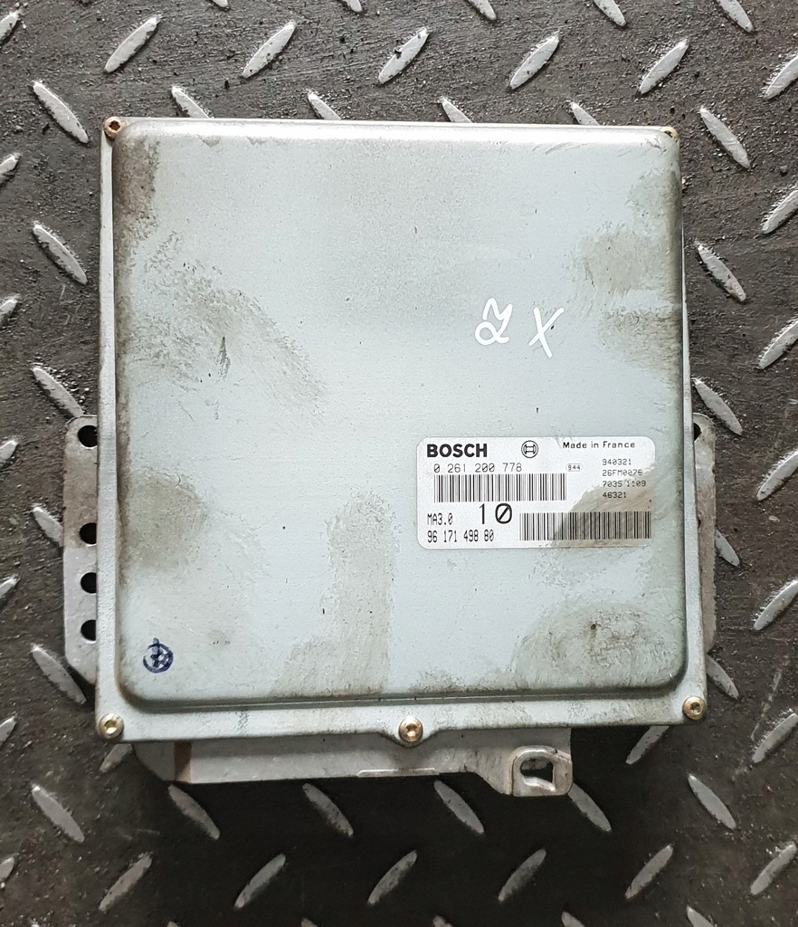 фото №1, Бортовой компьютер блок управления citroen zx 0261200778