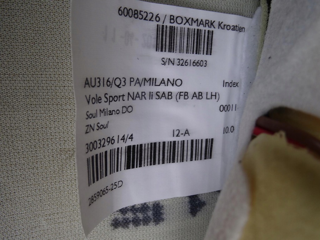 фото №9, Audi q3 8u lift 11-18 обивка сиденье левый перед передний кожа подогреваемый