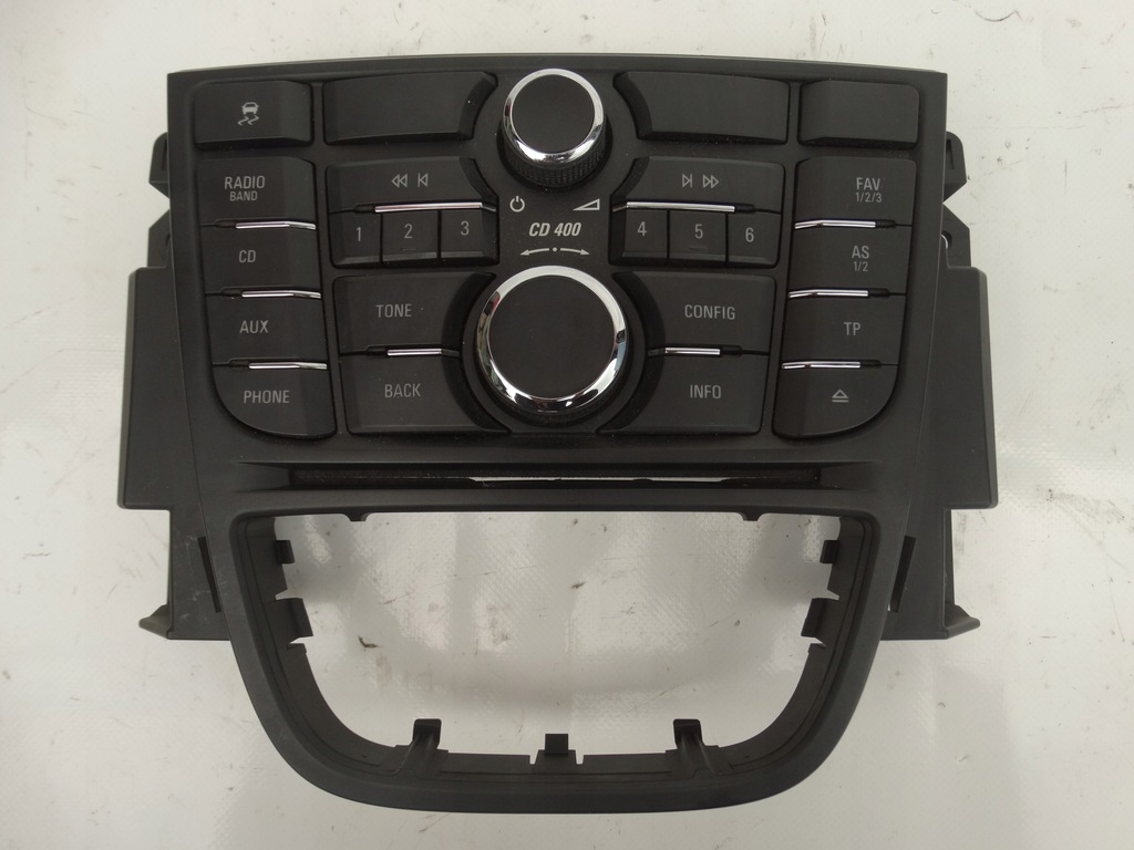 фото №1, Панель управление радио cd400 opel meriva b 13346043