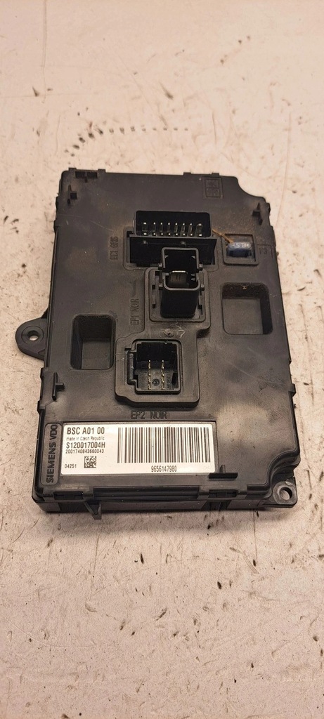 фото №1, Модуль блок керування bsc citroen c4 9656147980