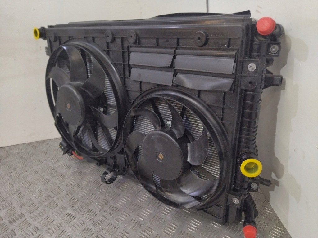 фото №7, 1k0121205ad набор радиатор vw cc jetta golf