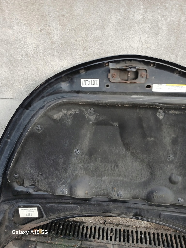 фото №7, Капот ні zgnita оригінал chrysler pt cruiser колір px8