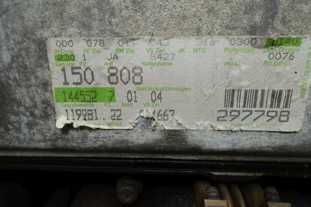 фото №10, Mercedes w140 w210 s420 cl420 двигатель 4.2 119981 v8 e420 kompletny 128t.km