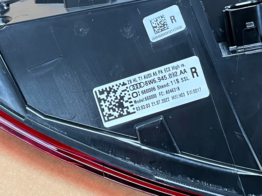 фото №5, Audi a5 8w лампа задня led 8w6945092aa lift