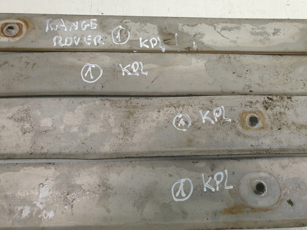 фото №5, Молдинг порог накладка land rover range rover p38