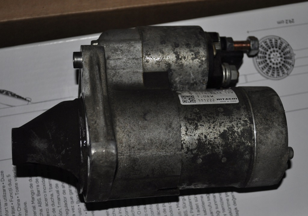 фото №1, Fiat 500 abarth 1.4t стартер 2019 rok