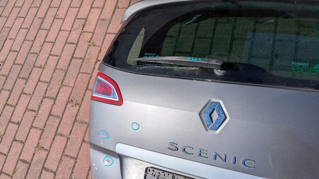 фото №8, Кришка багажника задня задня renault scenic iii tekng