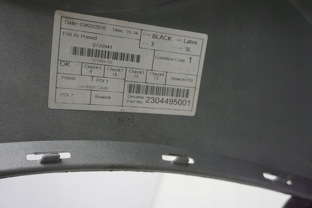 фото №7, Mini cooper f56 se lci бампер задній задня a62