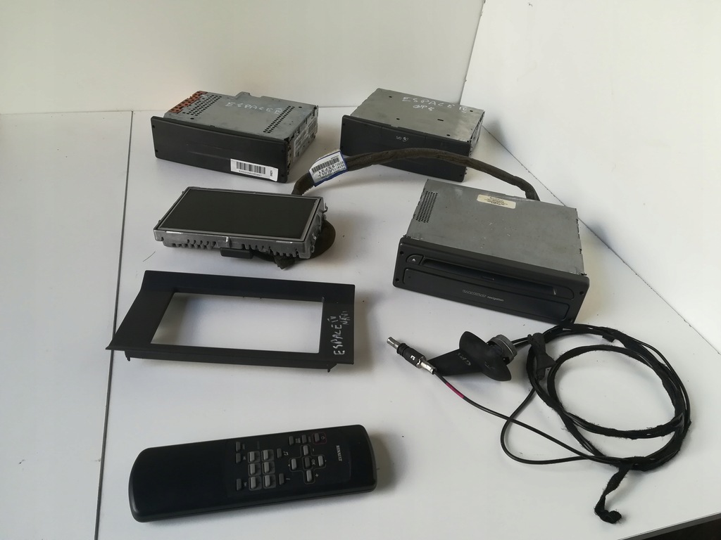 фото №1, Набор gps антенна дисплей renault espace iv