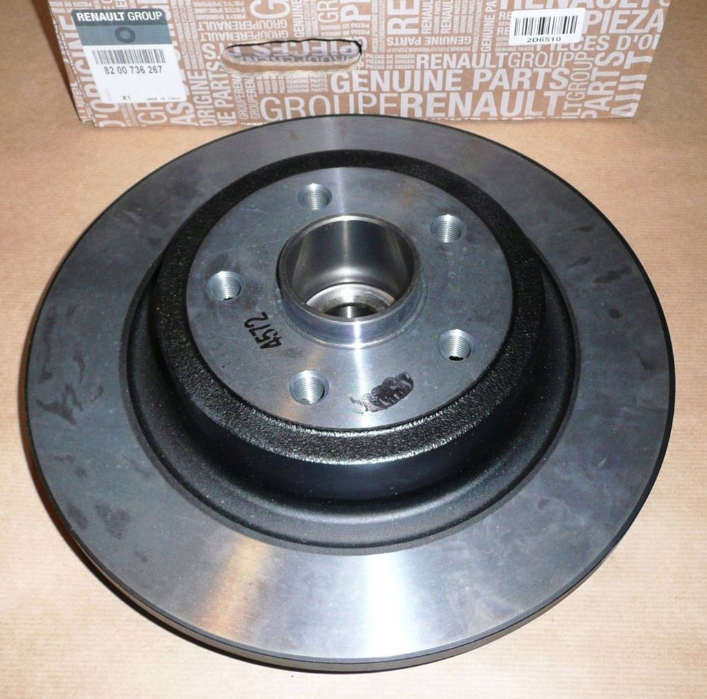 фото №2, Диск ham.r clio iii задня abs02