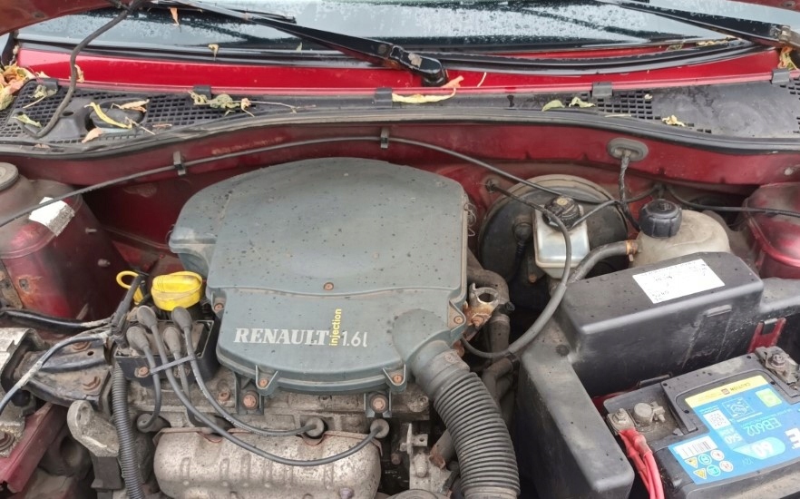 фото №1, Двигатель dacia logan 1.6 16v k7m710 84km