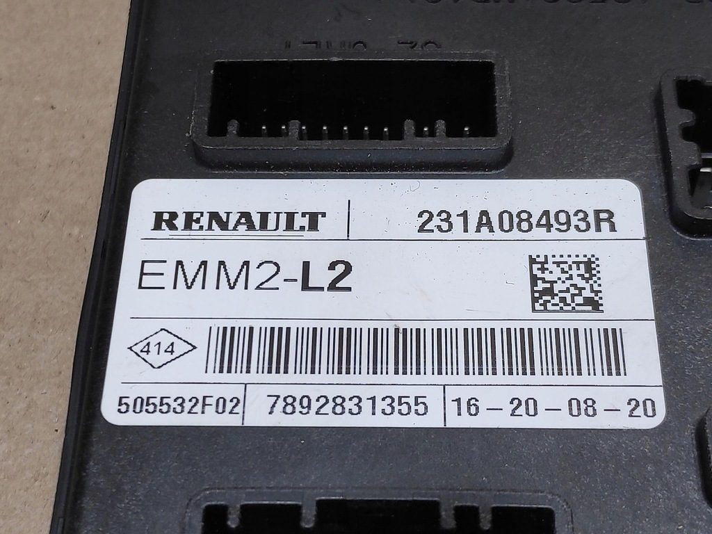 фото №6, Модуль блок керування emm2 renault twingo iii 231a08493r