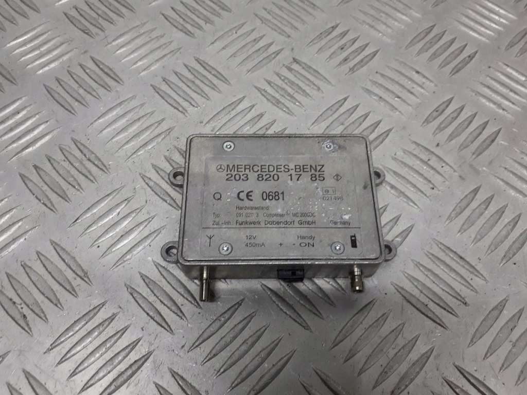 фото №1, Підсилювач антенний mercedes c-klasa w203