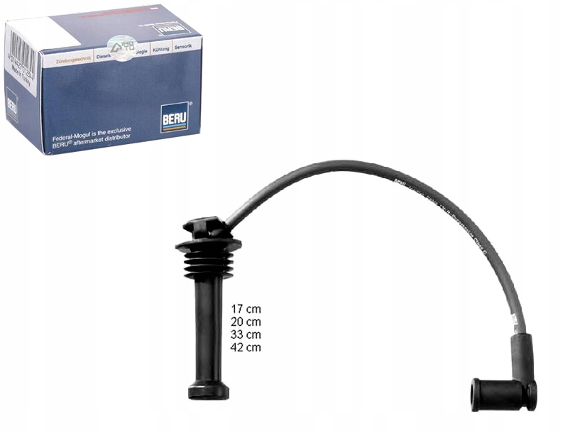 фото №1, Beru дроти запалювання beru 1110740 1110742 13353