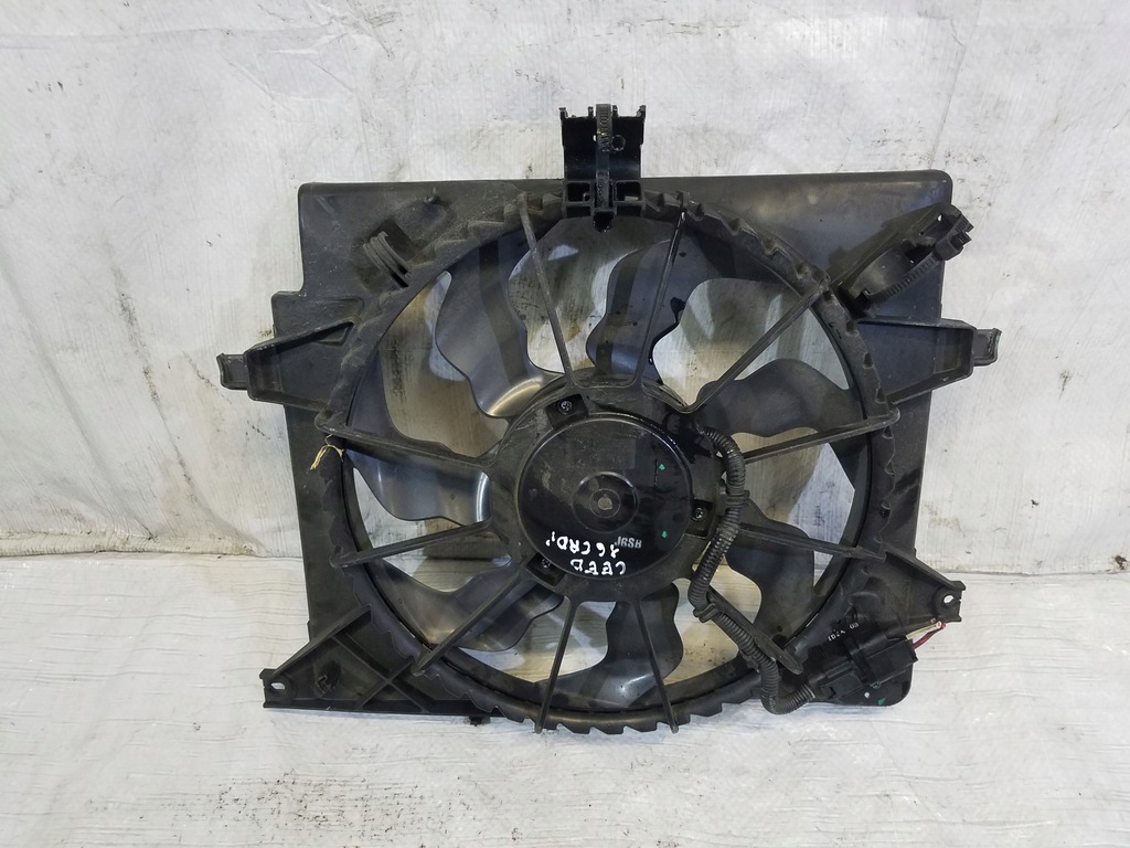 фото №1, Вентилятор радиатора kia ceed ii 1.6 crdi
