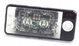 фото №1, Оригінальна лампа led номерного знака реєстраційний ліва оригінальний номер audi