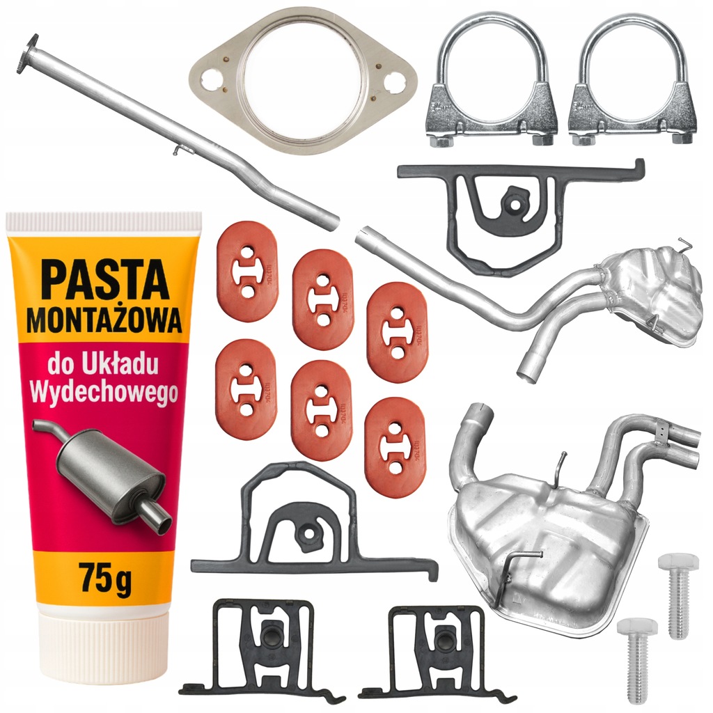 фото №1, Набор глушителей do mini cooper r50 r52 r53 1.6 хэтчбек 2000 - 2008