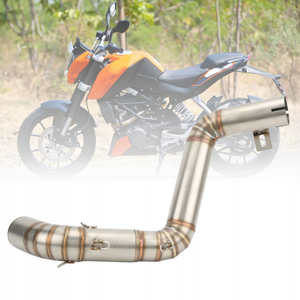 фото №16, Труба середня труби випускної motocykla труба