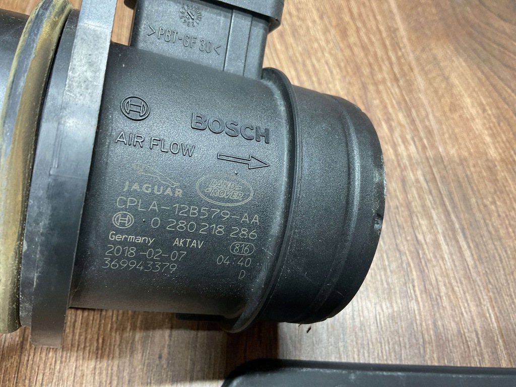 фото №6, Jaguar f-pace 2018 перед расходомер массовый воздуха maf