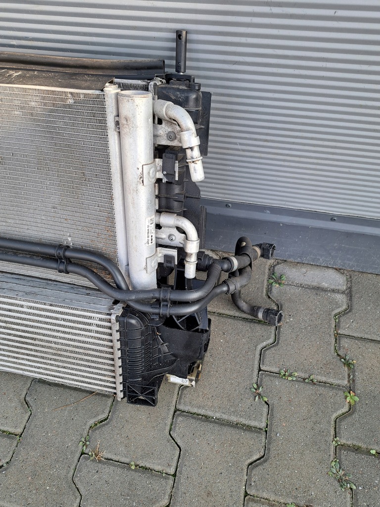 фото №5, Bmw f40 m135i f44 m235i f39 m35i комплект радіатор вентилятор