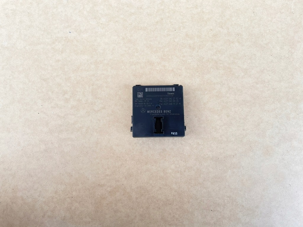 фото №1, Модуль замка шлюз a2215402762 mercedes w216 w221