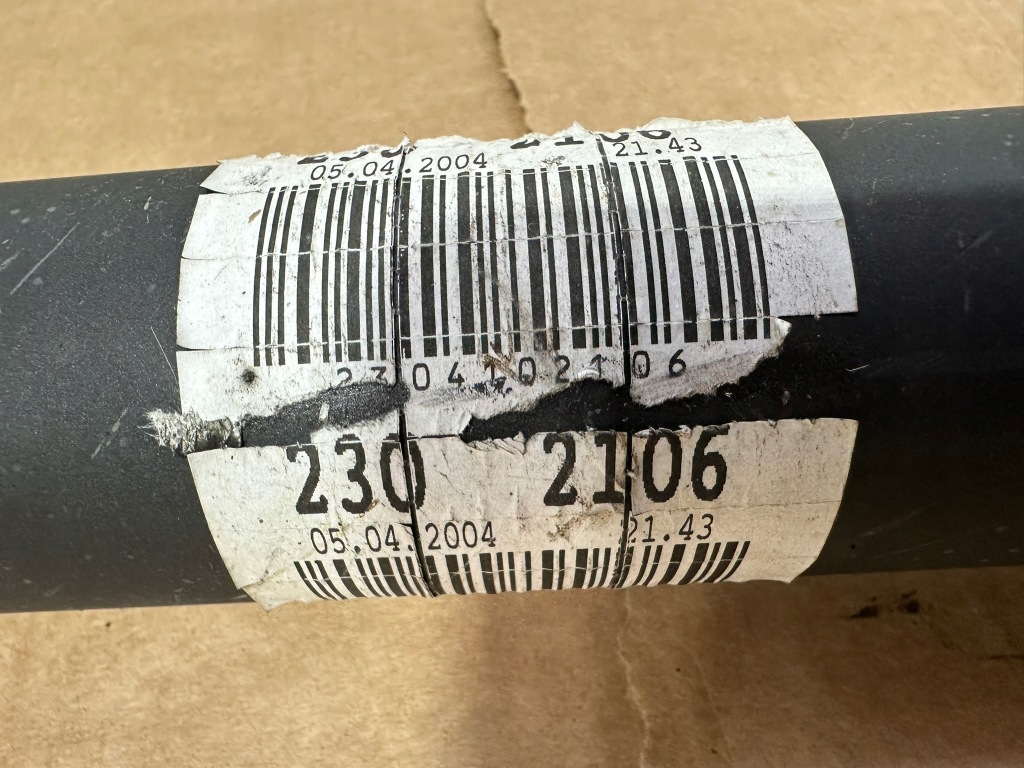 Wał привідний, napędzający, привід mercedes sl r230, w230 za Недорого