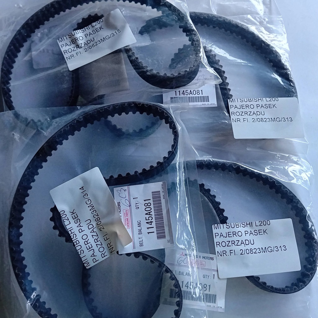 фото №6, Mitsubishi pajero l200 l300 l400 ремінь розподільного валу