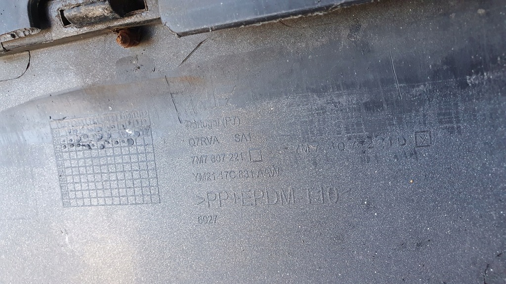 фото №15, Seat alhambra i lift бампер перед оригинал