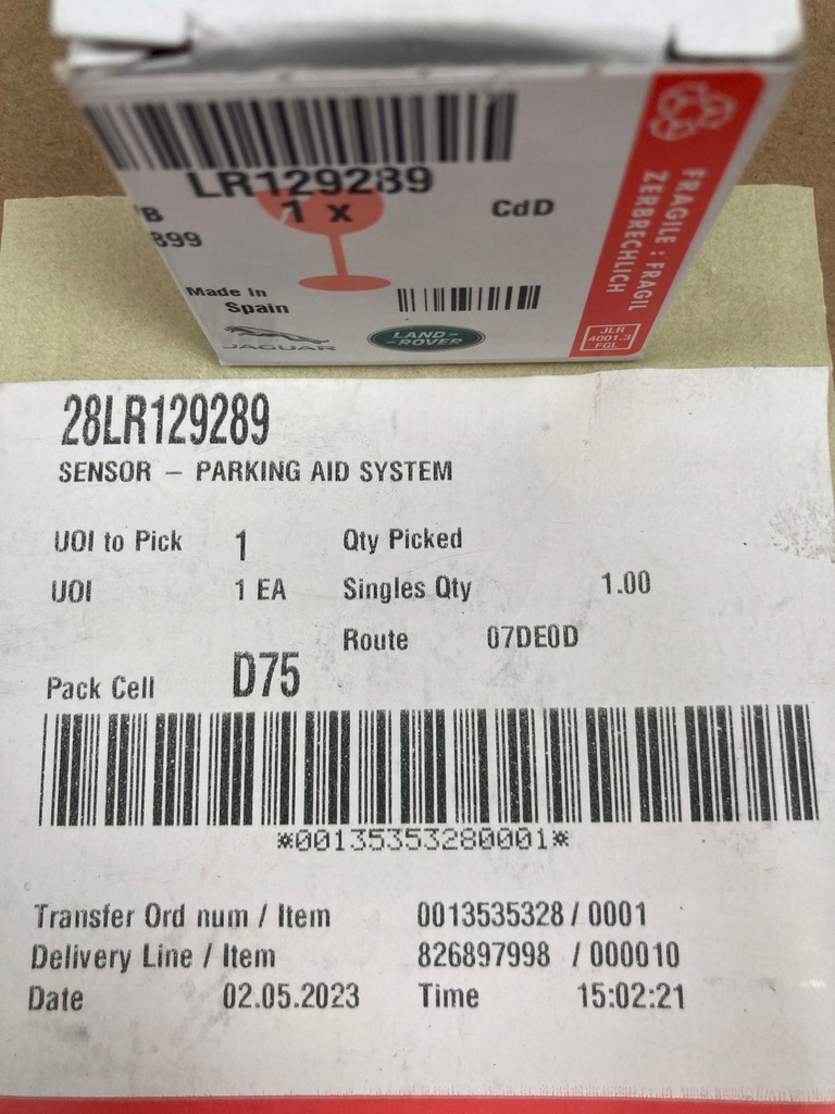 фото №6, Датчик парковки jaguar land rover l8b2