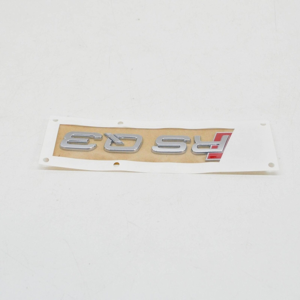 фото №7, Audi q3 8u rs rear trunk boot lid emblem badge 8u0853740